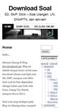 Mobile Screenshot of downloadsoal.net