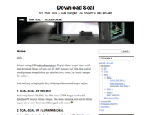 Tablet Screenshot of downloadsoal.net